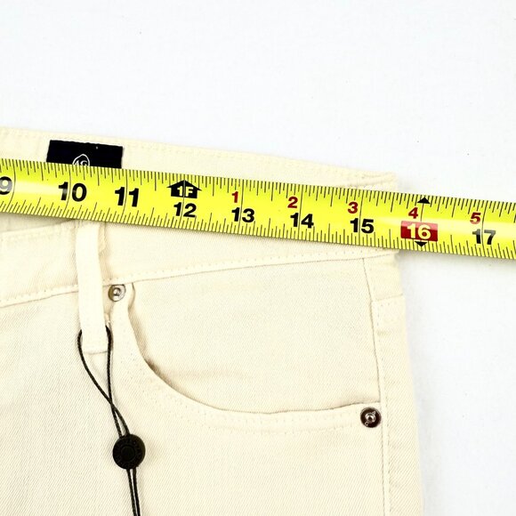 $188.00 Adriano Goldschmied Womens Beige Stretch Super Skinny Ankle Leggings 29R - Picture 9 of 12